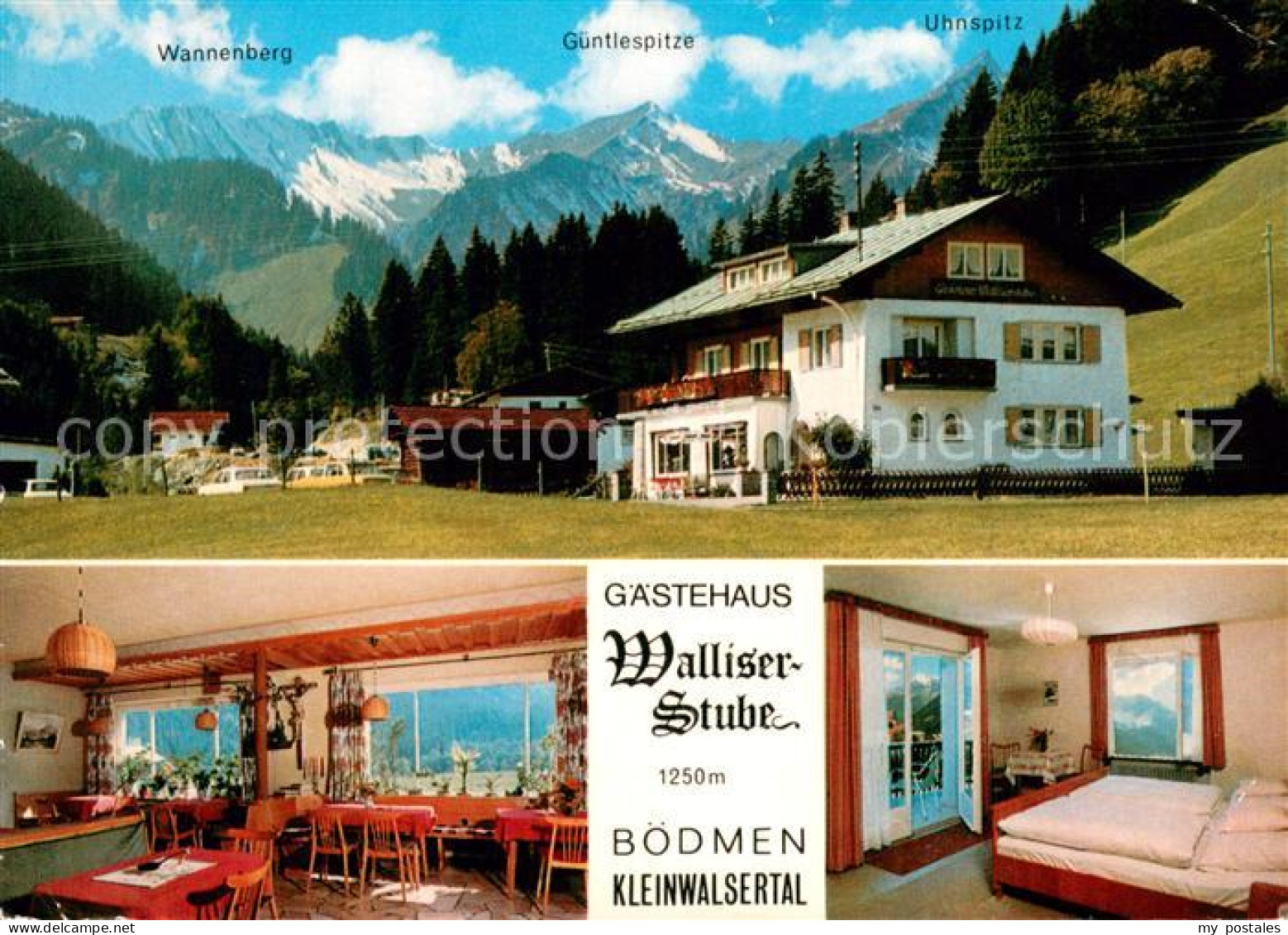 73747535 Boedmen Gaestehaus Walliser Stube Gastraum Zimmer Boedmen - Autres & Non Classés