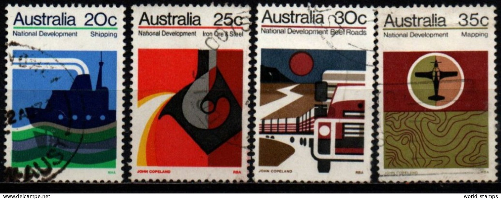 AUSTRALIE 1973 O - Oblitérés