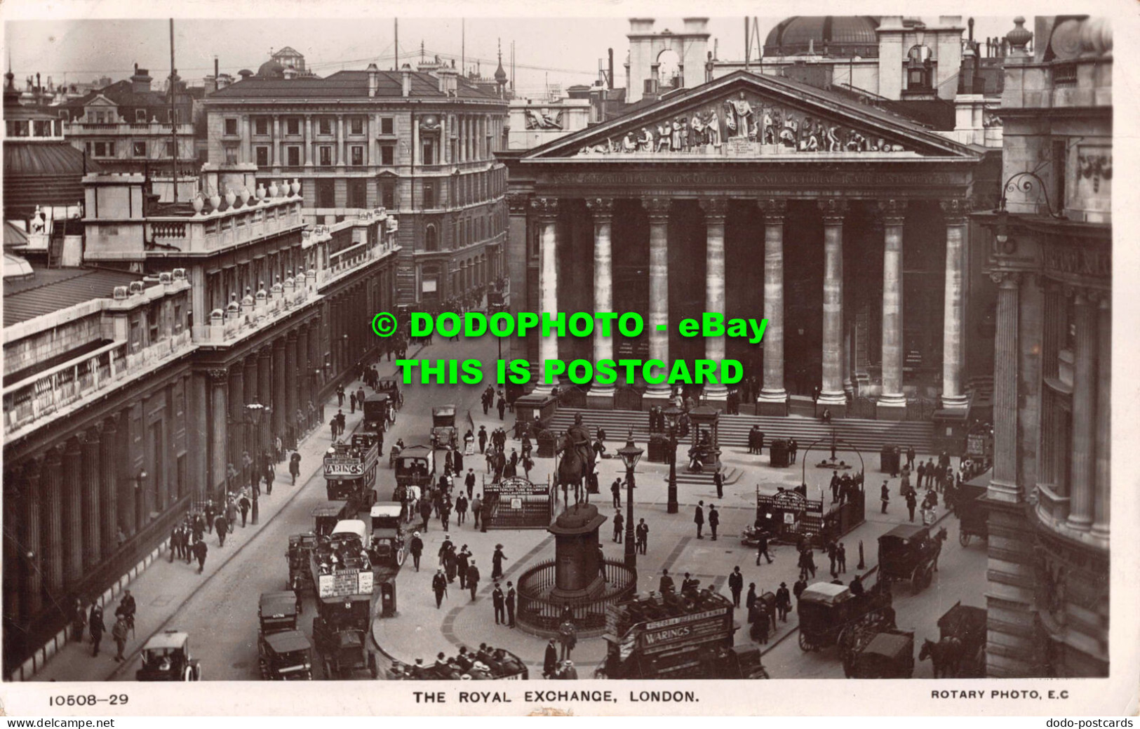 R541294 10508 29. Royal Exchange. London. Rotary Photo. 1913. RP - Other & Unclassified