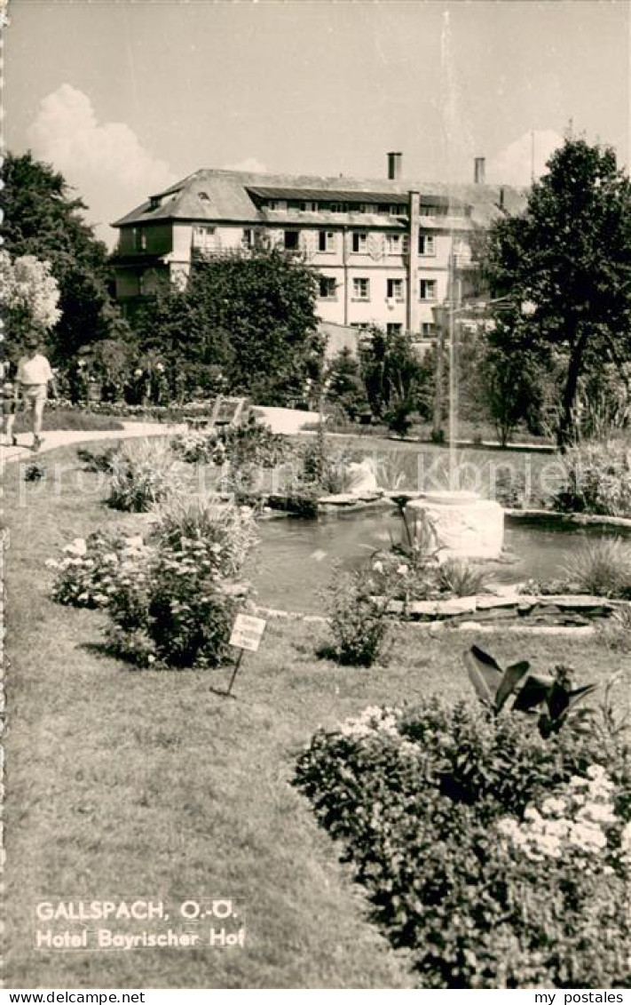 73747492 Gallspach Hotel Bayrischer Hof Gallspach - Andere & Zonder Classificatie