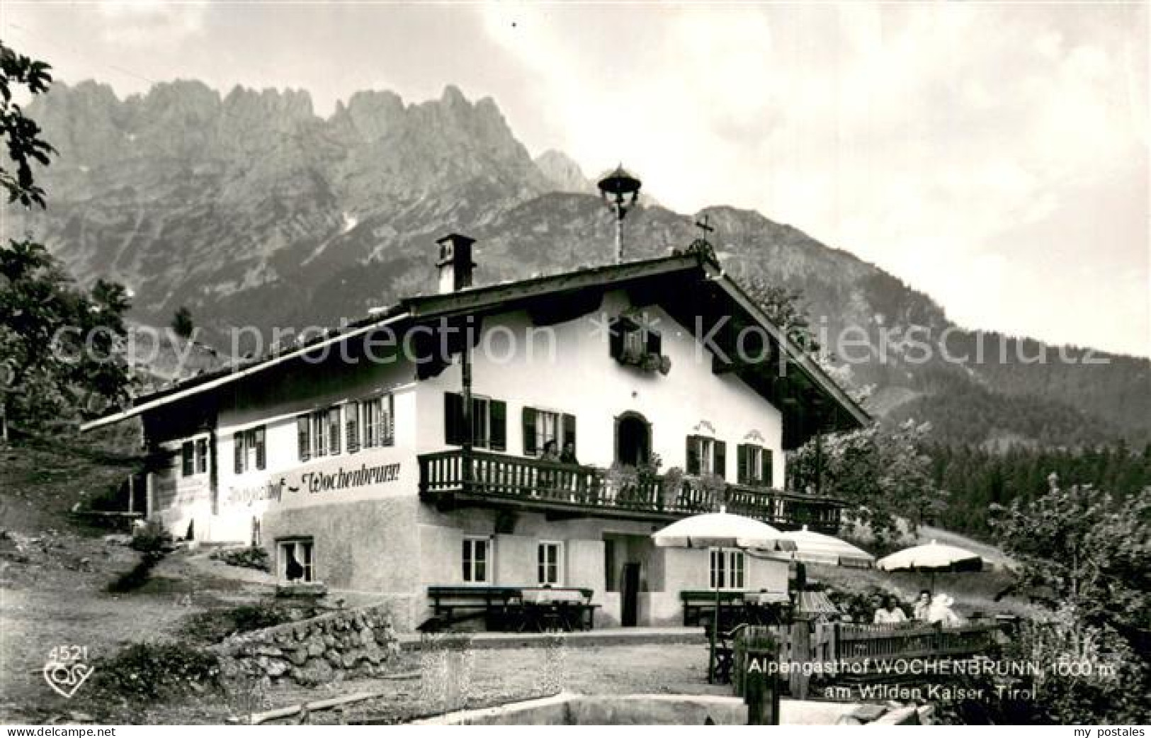 73747491 Ellmau Tirol Alpengasthof Wochenbrunn Am Wilden Kaiser Ellmau Tirol - Sonstige & Ohne Zuordnung