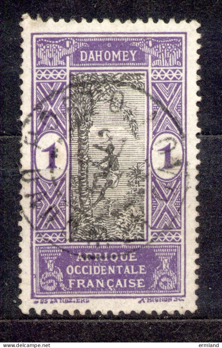 Dahomey 1913, Michel-Nr. 42 O - Gebruikt