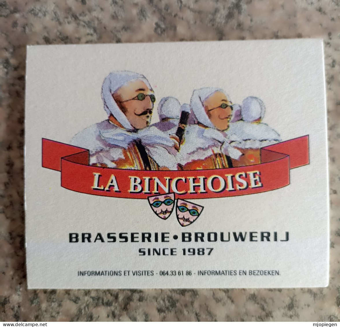 La Binchoise - Beer Mats