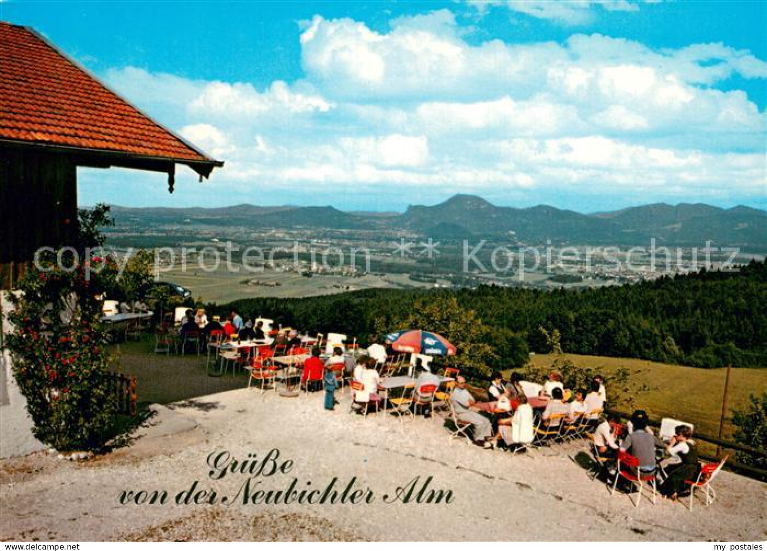 73747125 Piding Neubichler Alm Berggaststaette Am Hoegl Piding - Autres & Non Classés