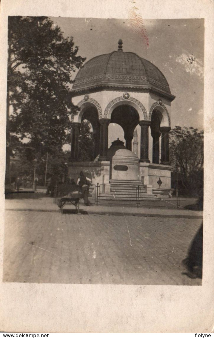 Constantinople - Carte Photo - La Fontaine Allemande - Istanbul - 1927 - Turquie Turkey - Turchia