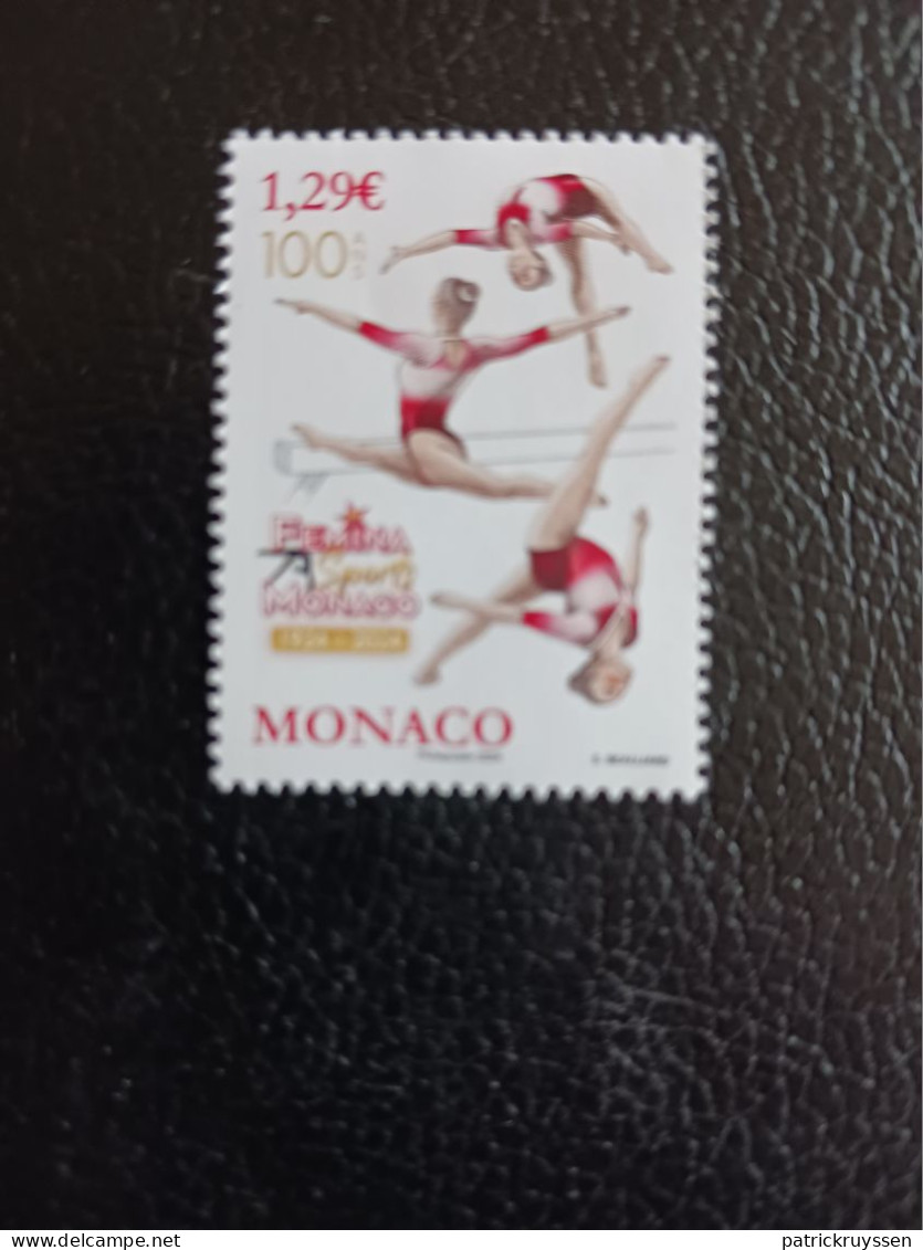 Monaco 2024 Centenary Of The Femina Sports 1924 Gymnastic Club Team 1v Mnh - Neufs