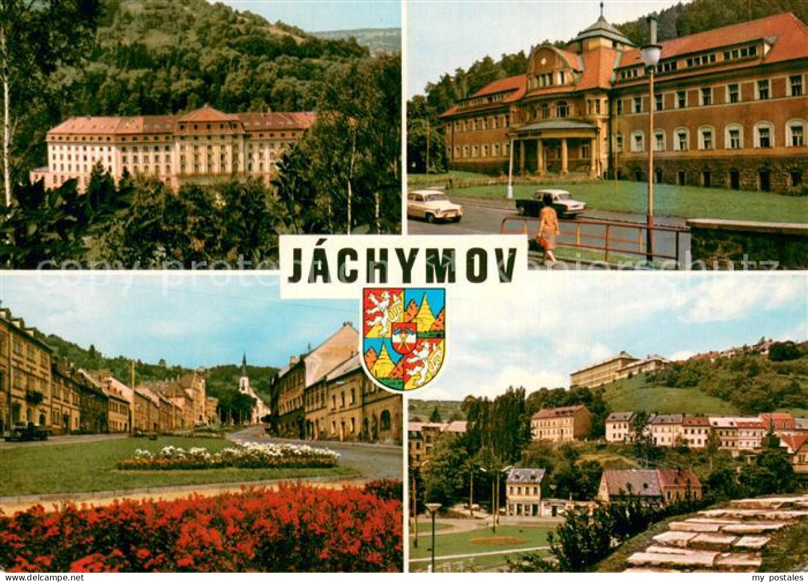 73747092 Jachymov Sankt Joachimsthal Schloss Park Panorama  - Repubblica Ceca