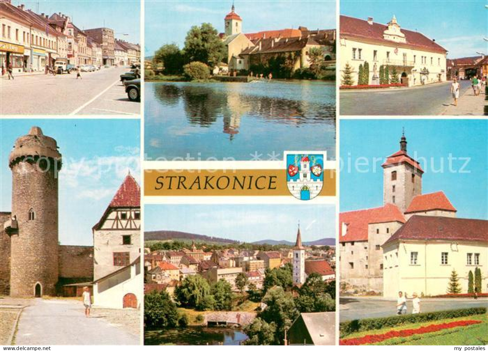 73747087 Strakonice Strakonitz Teilansichten Burgturm Schloss Strakonice Strakon - Repubblica Ceca