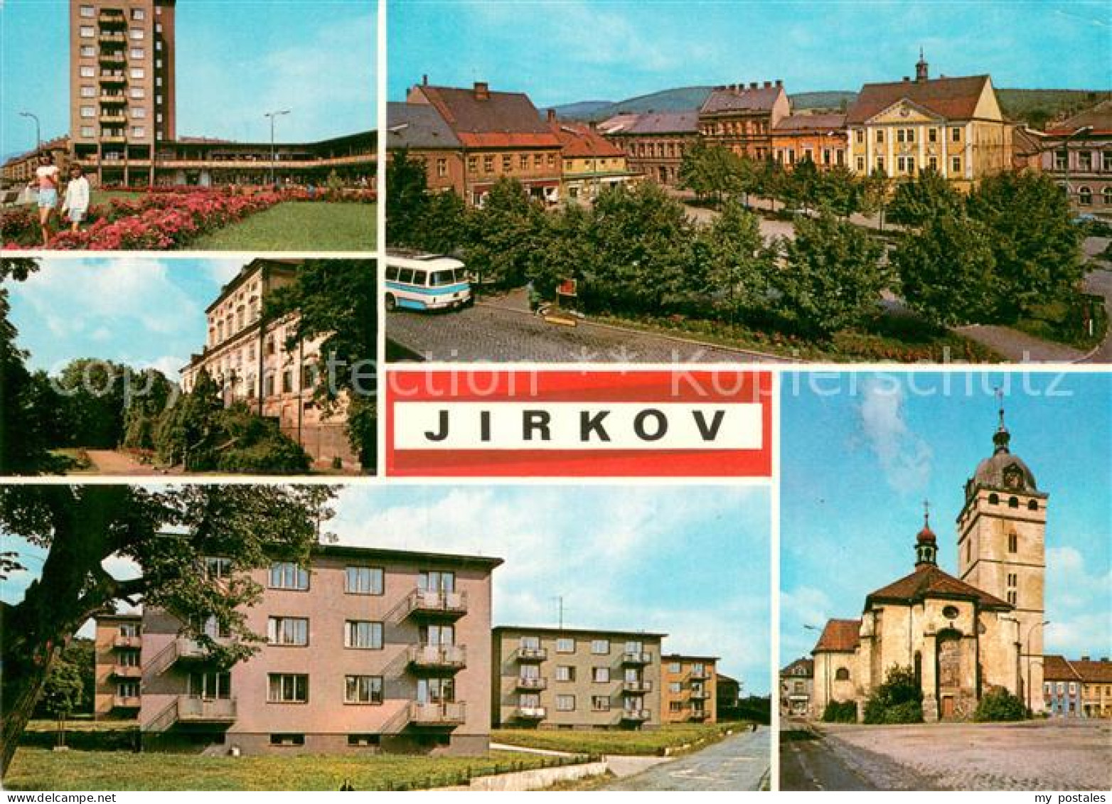 73747082 Jirkov CZ Obchodni Centrum Gottwaldovo Namesti Zamek Cerveny Hradek Fuc - Repubblica Ceca