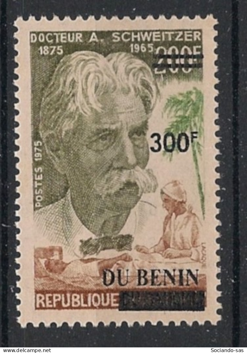 BENIN - 2008 - N°YT. 1017 - Dr Schweitzer 300F/200F - Neuf** / MNH / Postfrisch - Benin - Dahomey (1960-...)