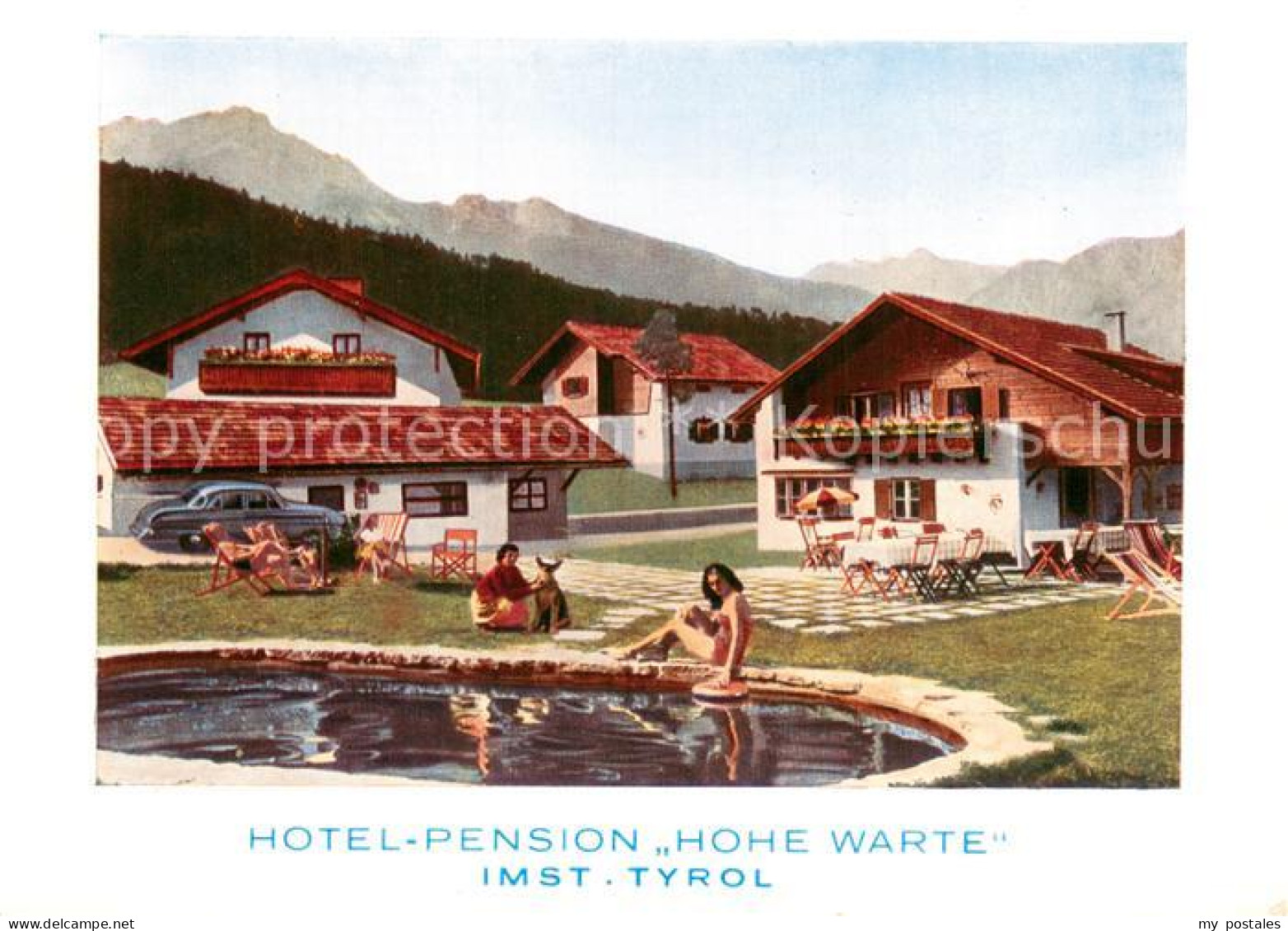 73746975 Imst Tirol Hotel-Pension Hohe Warte Imst Tirol - Autres & Non Classés