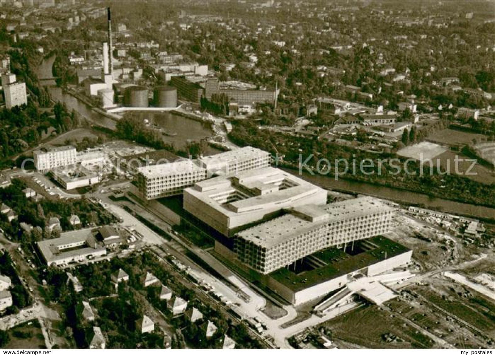 73746972 Berlin Fliegeraufnahme Berlin-Steglitz Universitaetsklinikum Berlin - Andere & Zonder Classificatie