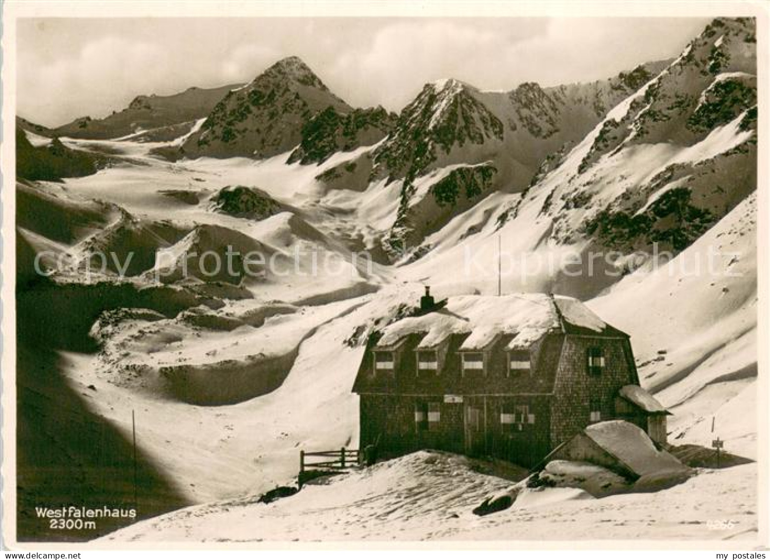 73746964 Westfalenhaus 2300m Tirol Im Schnee  - Sonstige & Ohne Zuordnung