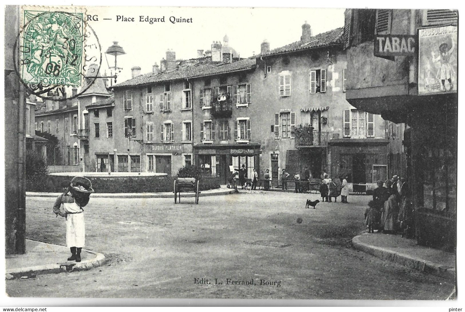 BOURG - Place Edgard Quinet - Autres & Non Classés