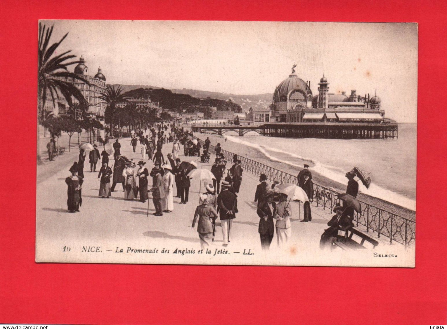 F 21450   NICE  La Promenade Des Anglais Et La Jetée     ( 06 ) - Altri & Non Classificati