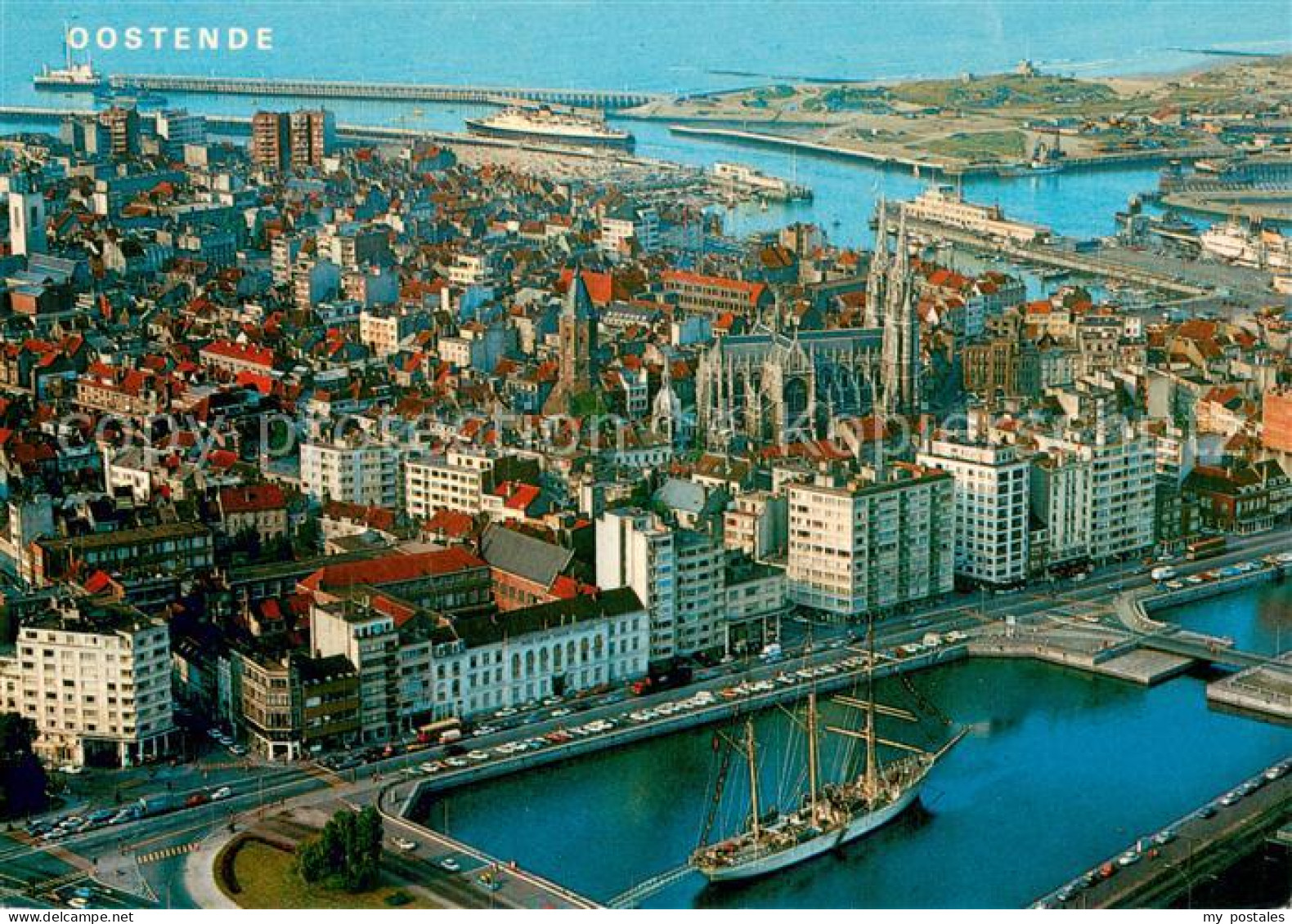 73746647 Oostende Ostende Stadtpanorama Hafen  - Altri & Non Classificati