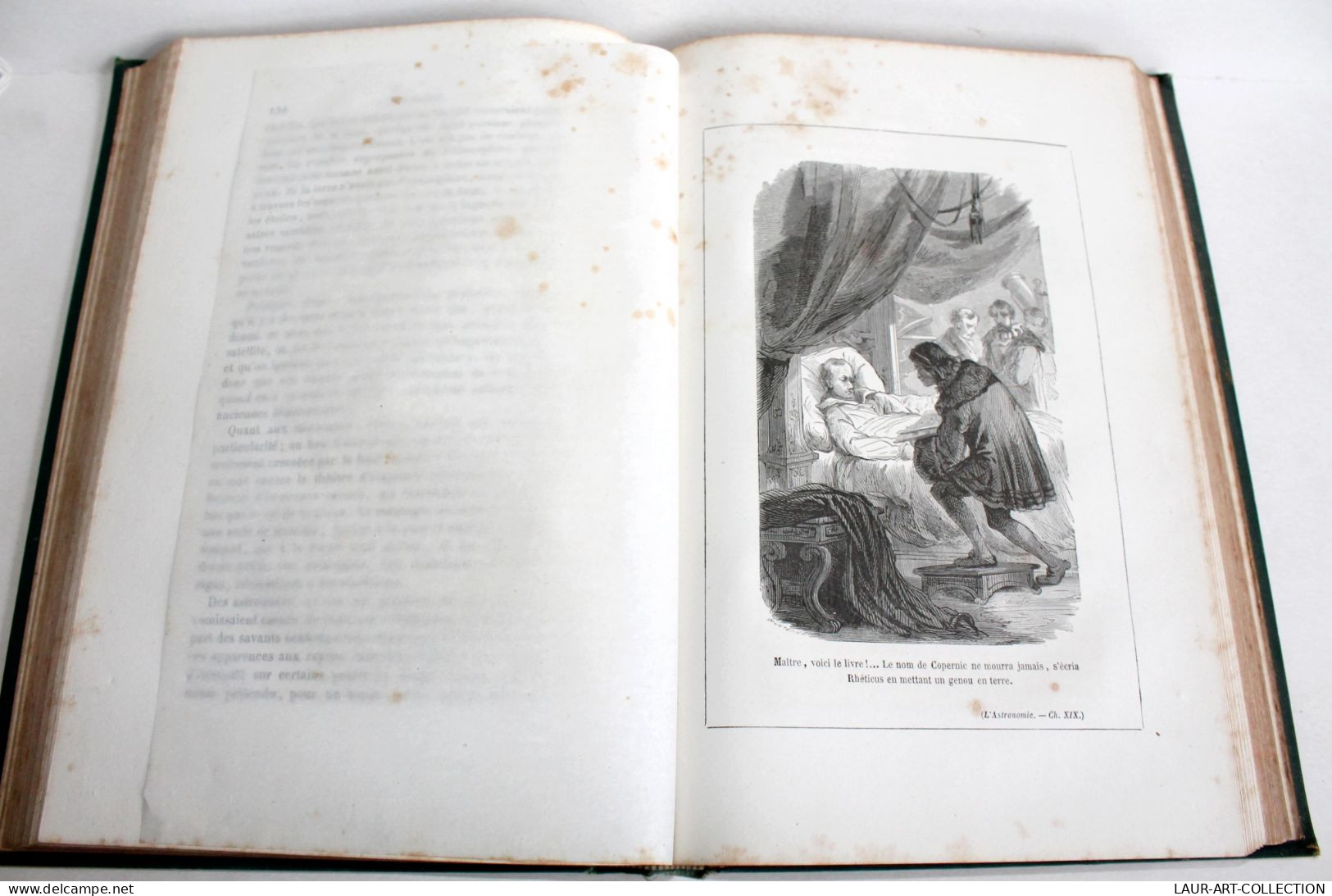 L'ASTRONOMIE OUVRAGE DEDIE A JEUNESSE CHRETIENNE De DARCEY + GRAVURE 1878 MEGARD / ANCIEN LIVRE XIXe SIECLE (2603.135) - Astronomía