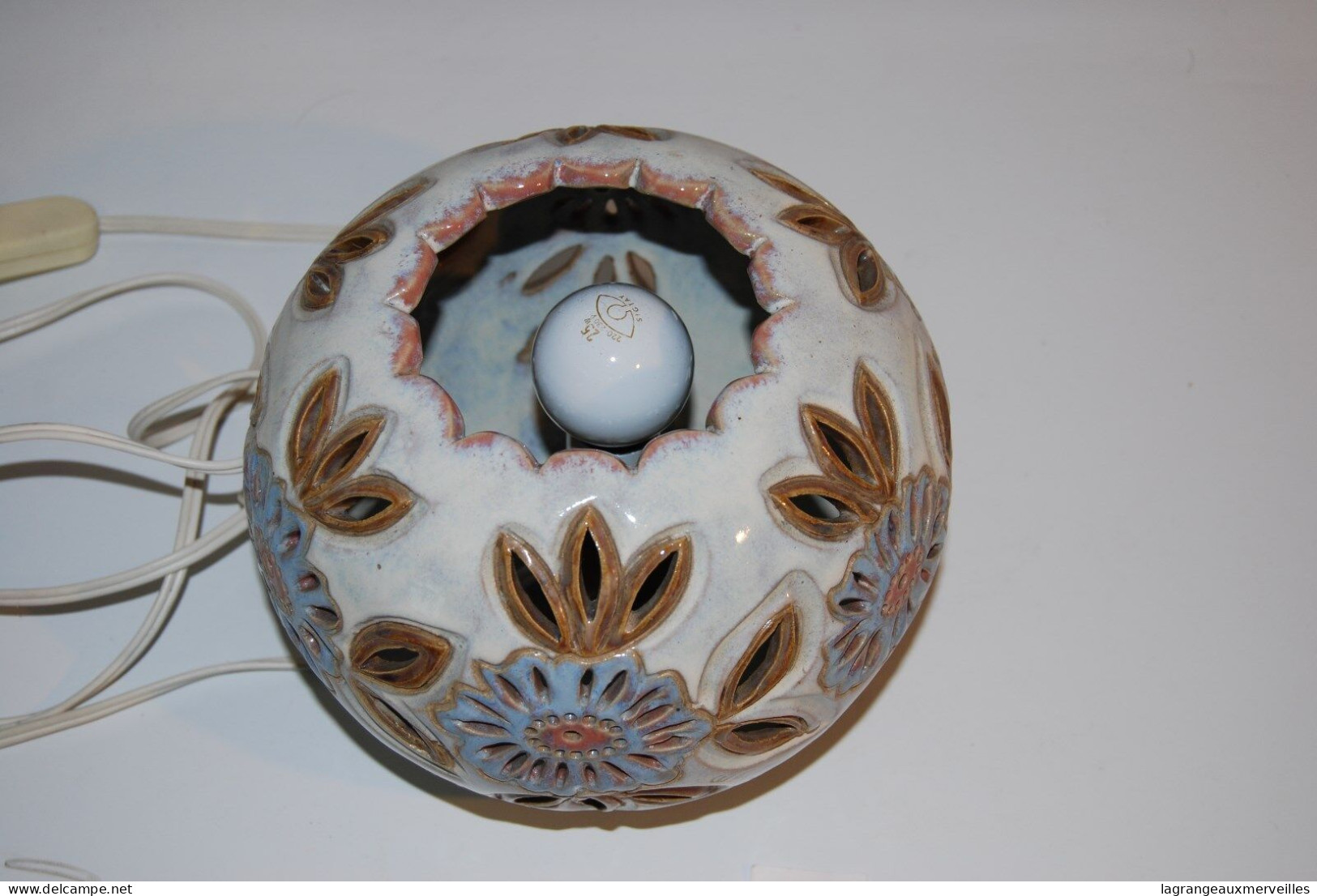 E1 Lampe De Chevet Style Marocain En Céramique - Autres & Non Classés