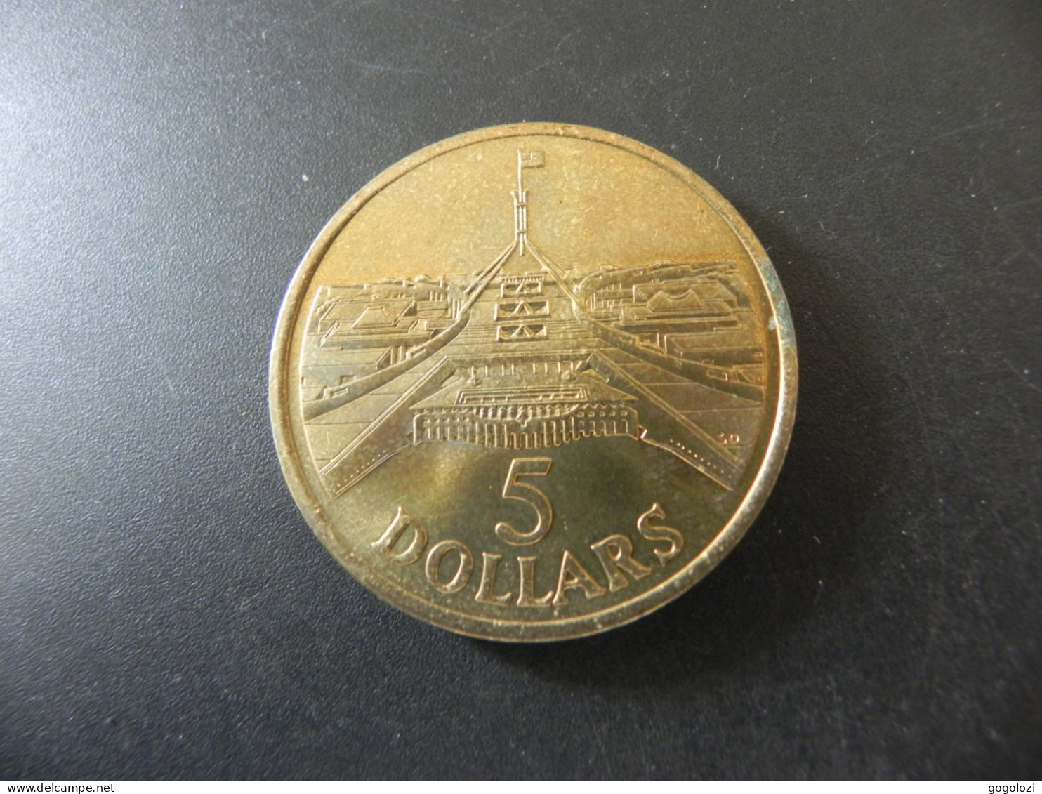 Australia 5 Dollars 1988 - New Parliament House - 5 Dollars