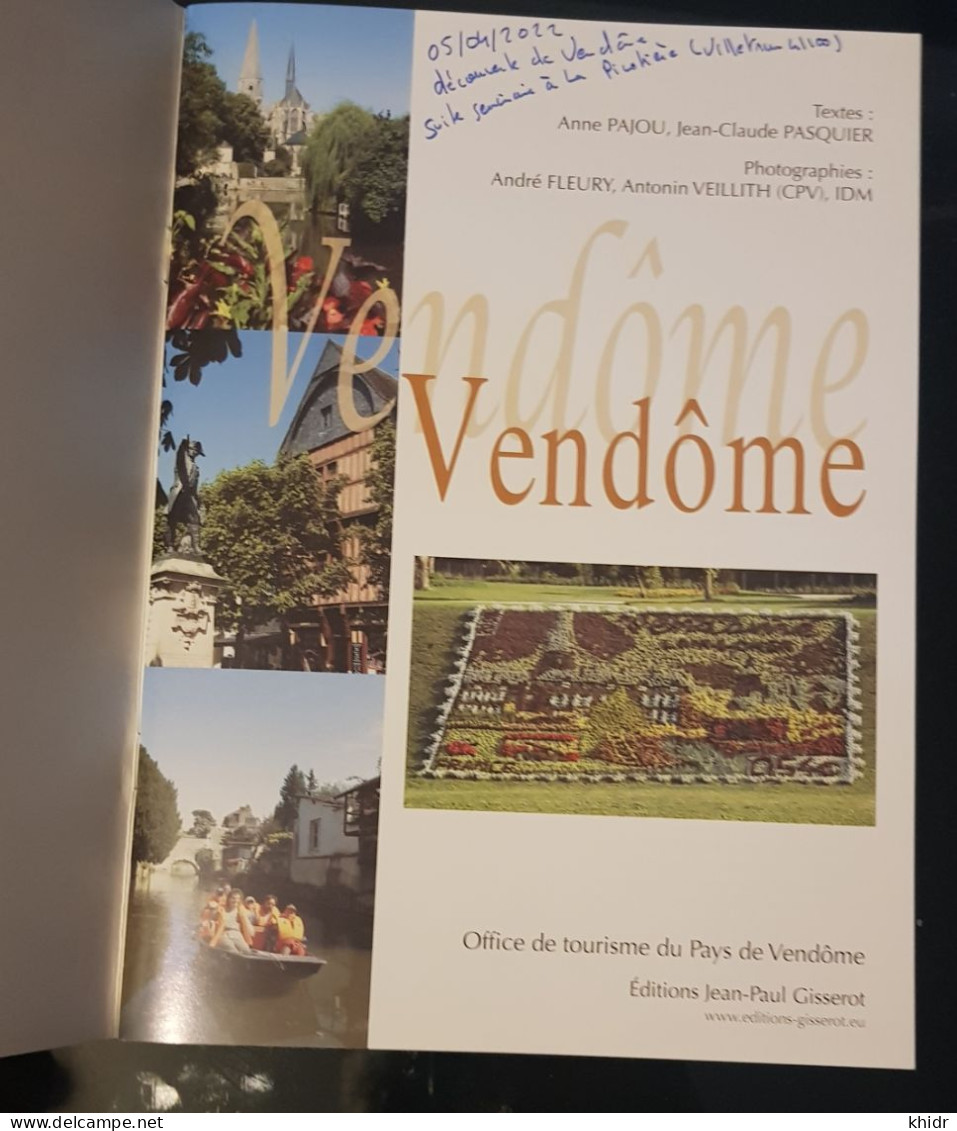 Vendôme,  Guide Gisserot, Office De Tourisme Du Pays De Vendôme - Tourism