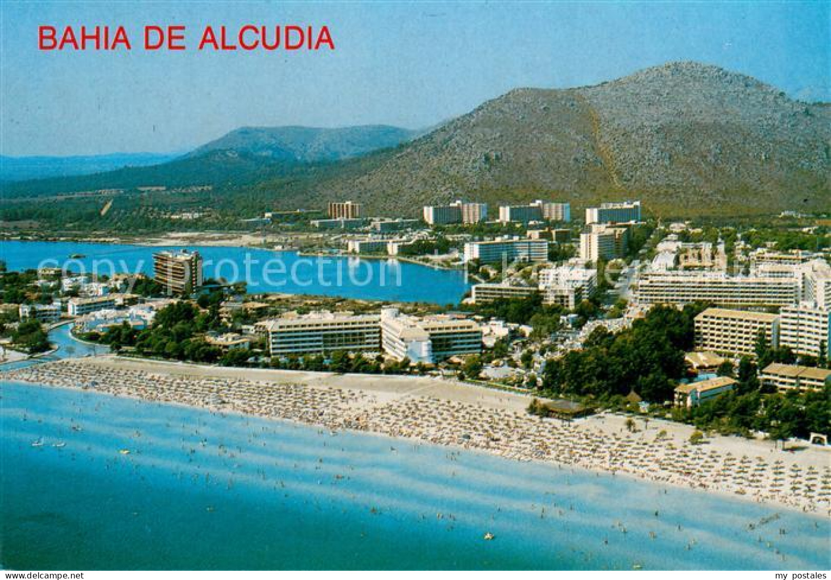 73746569 Bahia De Alcudia Kuestenort Ferienanlagen Strand Bahia De Alcudia - Sonstige & Ohne Zuordnung
