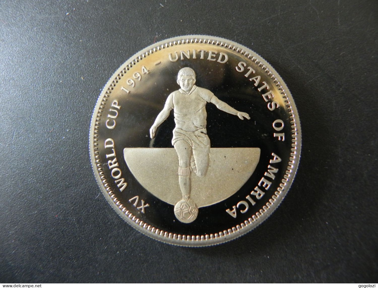 Uganda 1000 Shillings 1994 - Football World Cup USA 1994 - Uganda