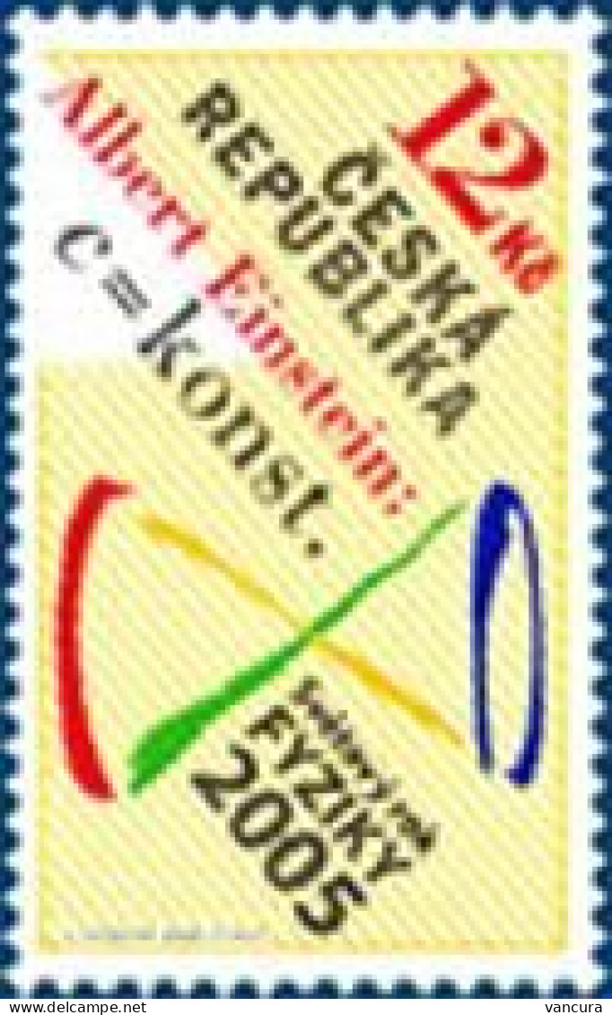 437 Czech Republic World Year Of Physics 2005 - Fysica