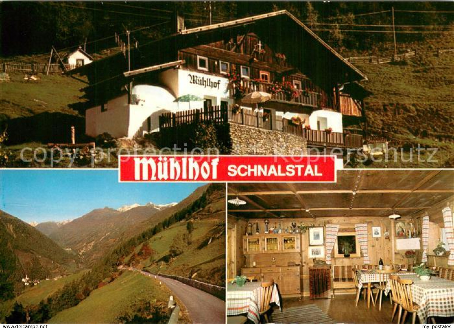 73746469 Schnalstal Trentino Muehlhof Bauernstube Panorama  - Autres & Non Classés