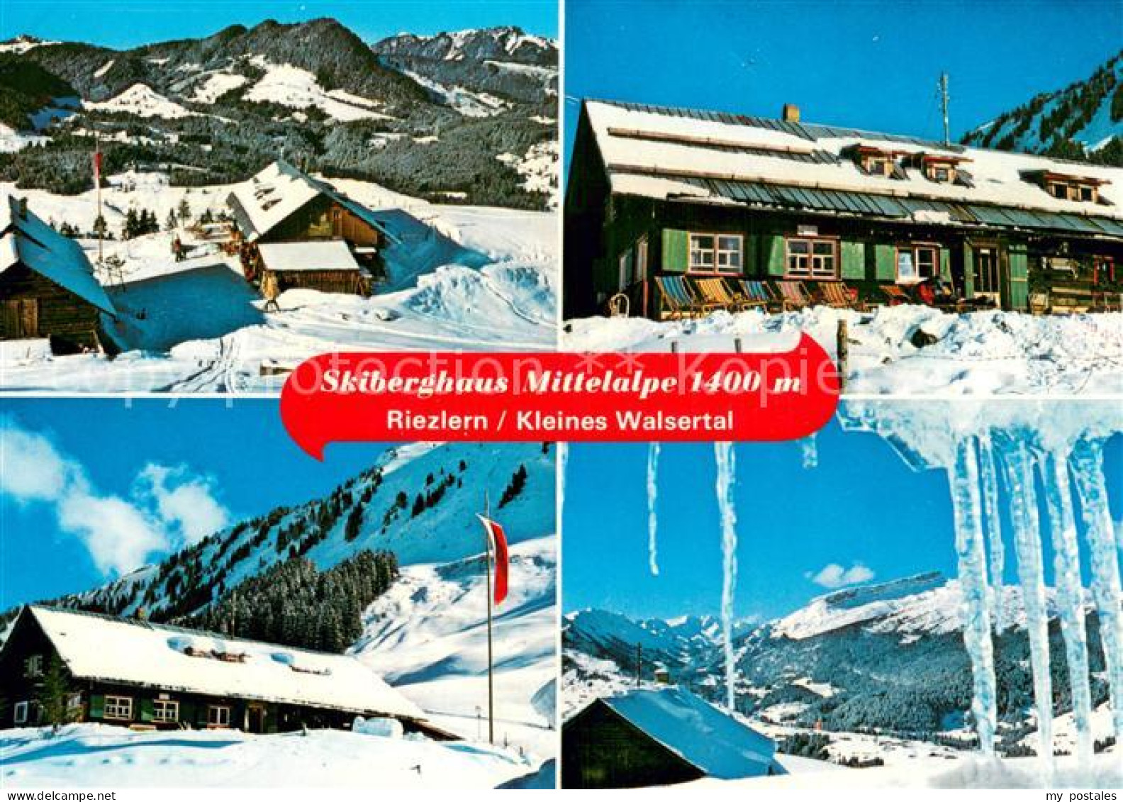 73746461 Riezlern Kleinwalsertal Vorarlberg Skiberghaus Mittelalpe Panorama Eisz - Altri & Non Classificati