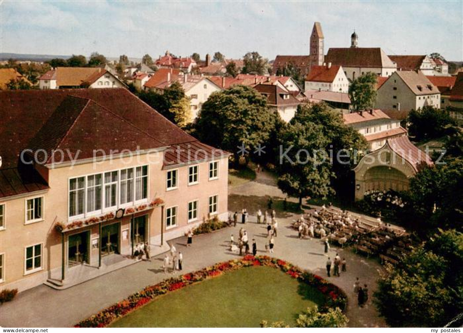 73746438 Bad Woerishofen Kurhaus Mit Pfarrkirche Und Klosterkirche Bad Woerishof - Bad Wörishofen