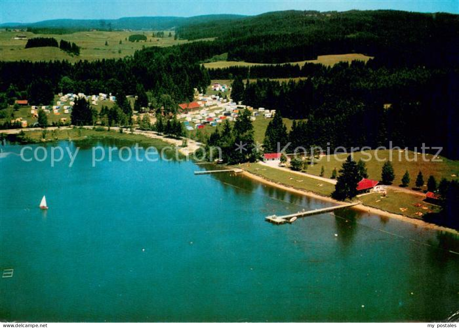 73746431 Aitrang Campingplatz Elbsee Fliegeraufnahme Aitrang - Sonstige & Ohne Zuordnung