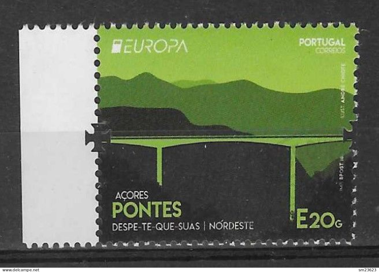 Portugal Acores  2018 , EUROPA CEPT / Pontes / Brücken / Bridge - Postfrisch / MNH / (**) - 2018
