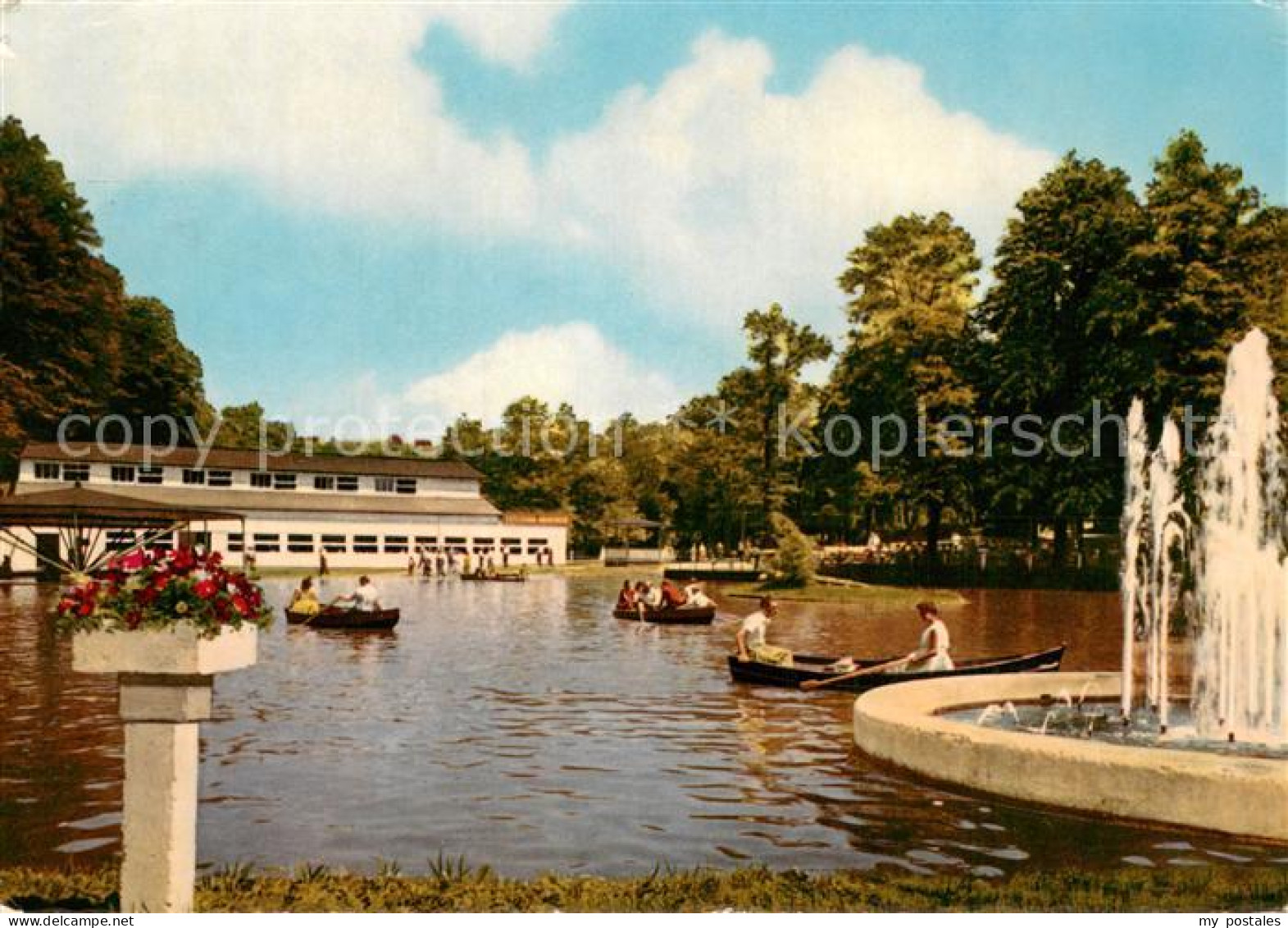 73746421 Wald Solingen Weck Ittertal Maerchenwald Gondelteich Fontaene Wald Soli - Solingen