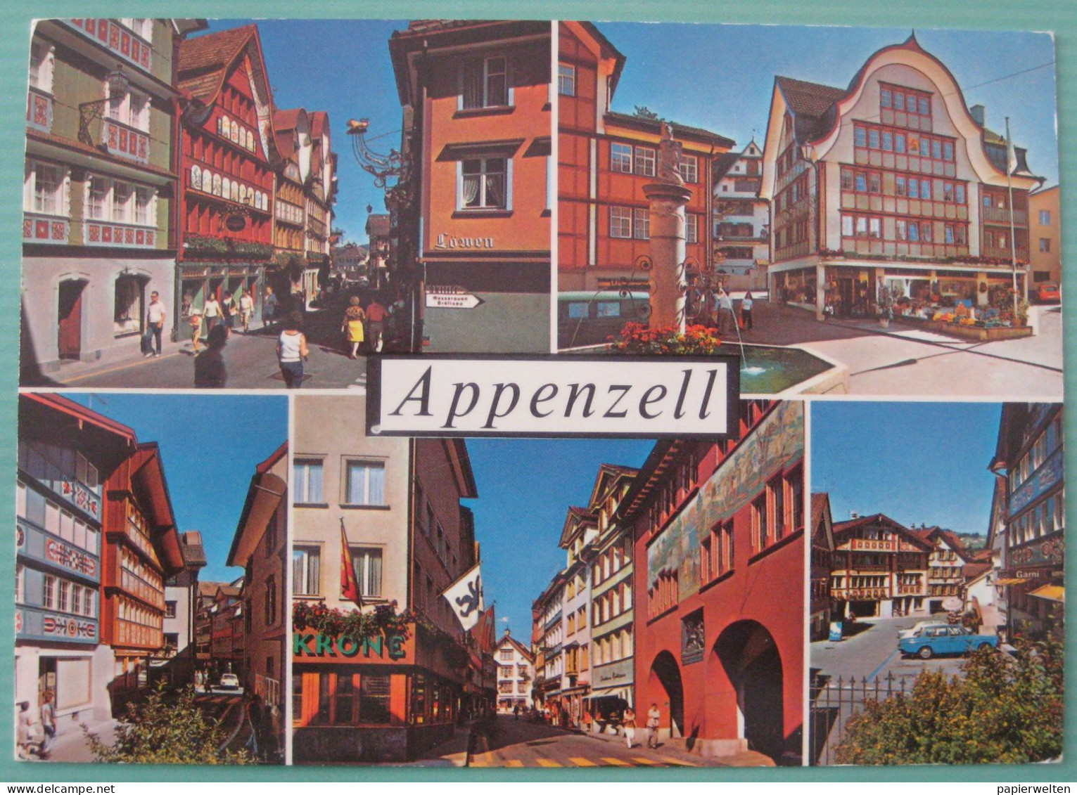 Appenzell (AI) - Mehrbildkarte - Appenzell