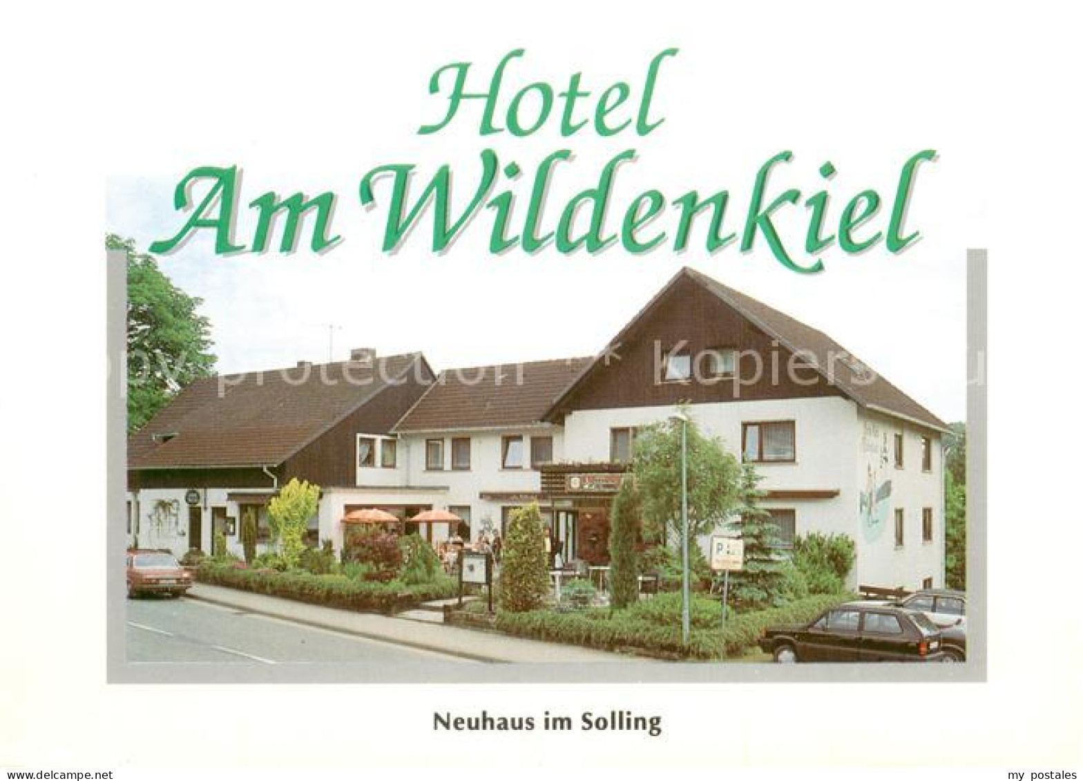 73746400 Holzminden Weser Hotel Am Wildenkiel Holzminden Weser - Holzminden