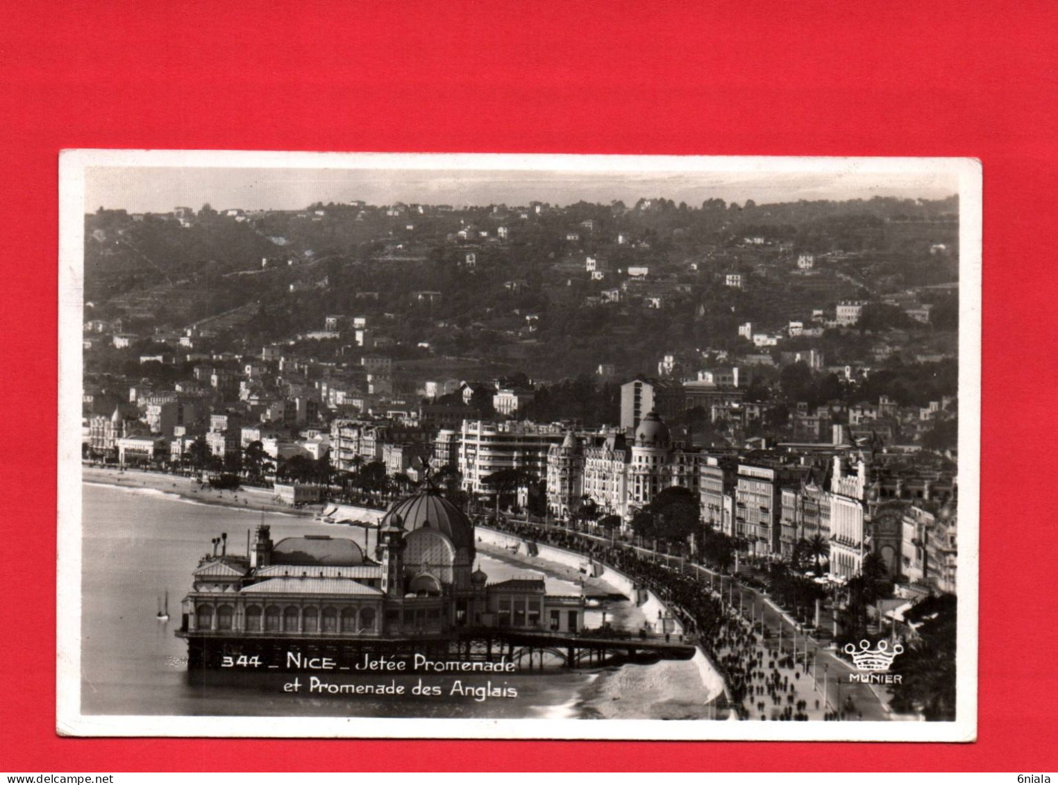 F 21448  NICE   Jetée Promenade Et Promenade Des Anglais     ( 06 ) - Altri & Non Classificati