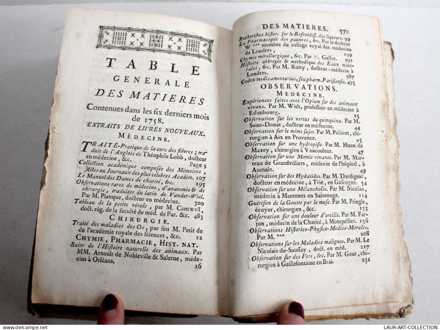 JOURNAL DE MEDECINE CHIRURGIE PHARMACIE par VANDERMONDE JUIL. A DEC 1758 TOME IX / ANCIEN LIVRE XVIIIe SIECLE (2603.90)