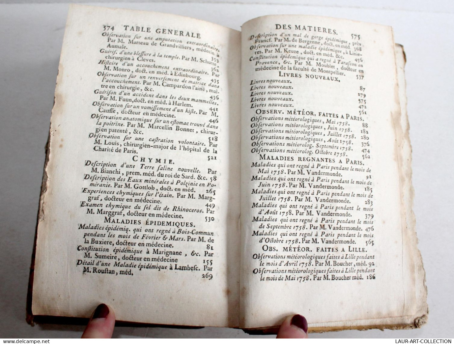 JOURNAL DE MEDECINE CHIRURGIE PHARMACIE par VANDERMONDE JUIL. A DEC 1758 TOME IX / ANCIEN LIVRE XVIIIe SIECLE (2603.90)