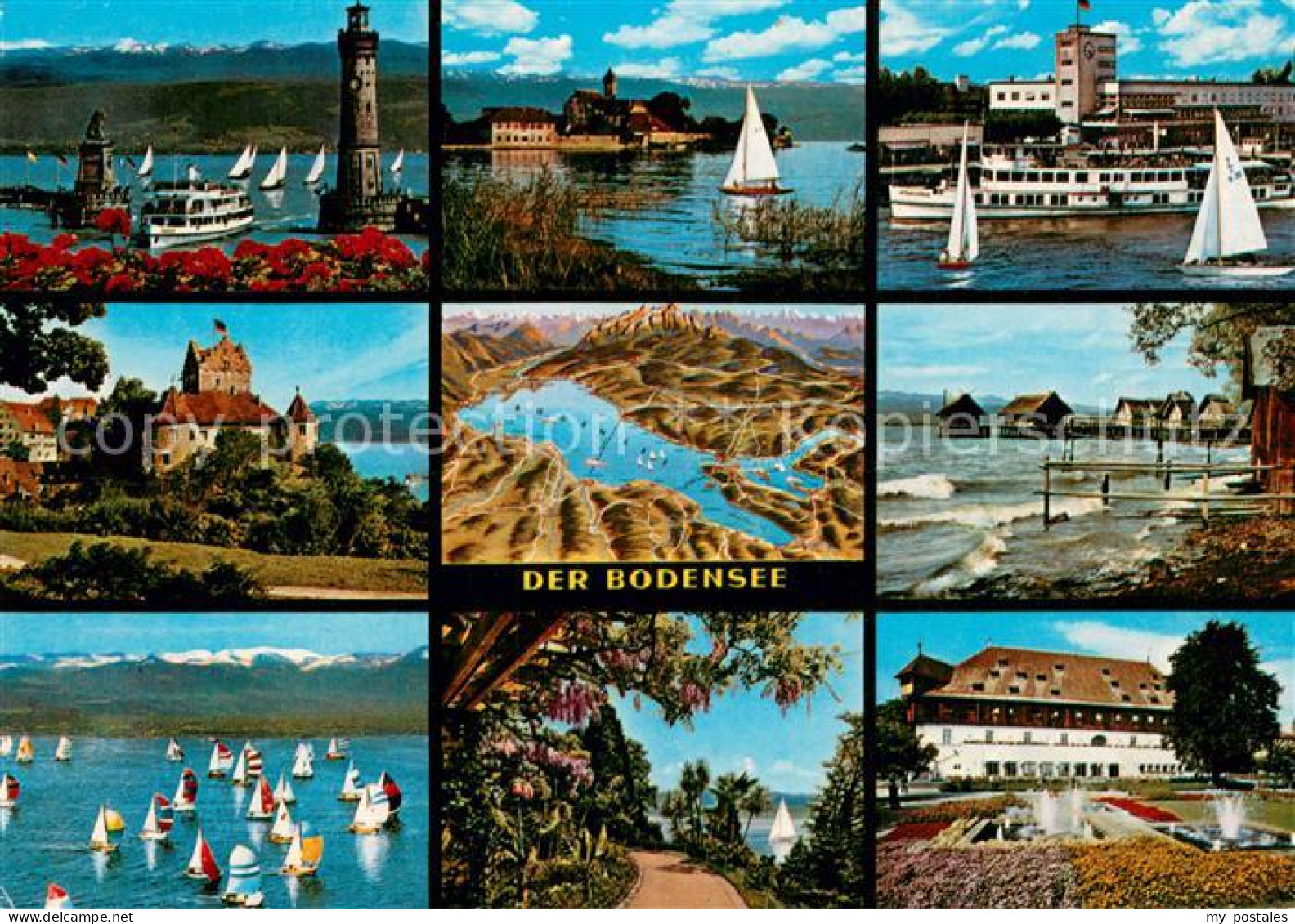 73746361 Bodensee Region Hafenpartien Schloss Fliegeraufnahme Strandweg Hotel Bo - Konstanz