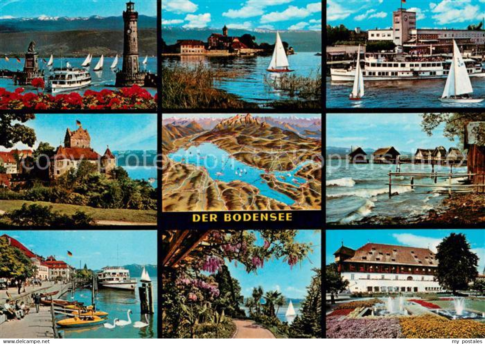 73746360 Bodensee Region Hafenpartien Schloss Fliegeraufnahme Strandweg Hotel Bo - Konstanz