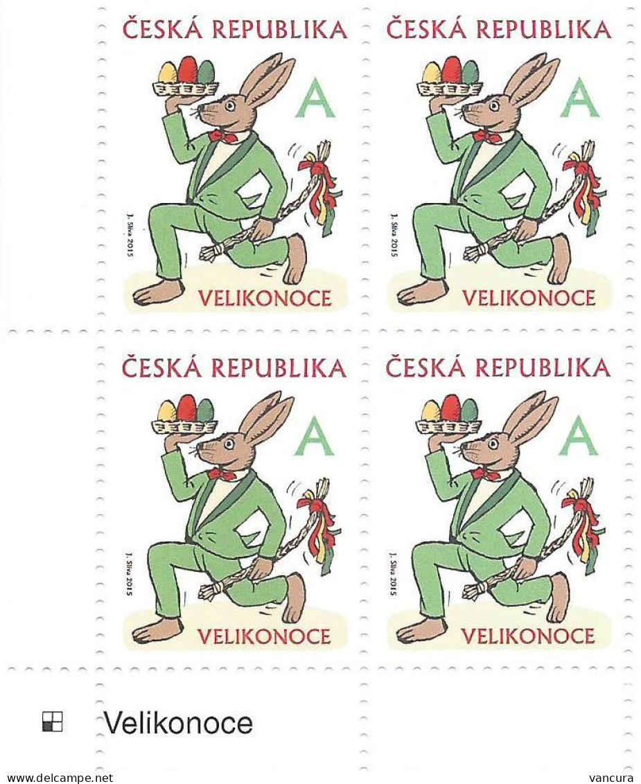 ** 842 Czech Republic Easter 2015 Hare - Pâques