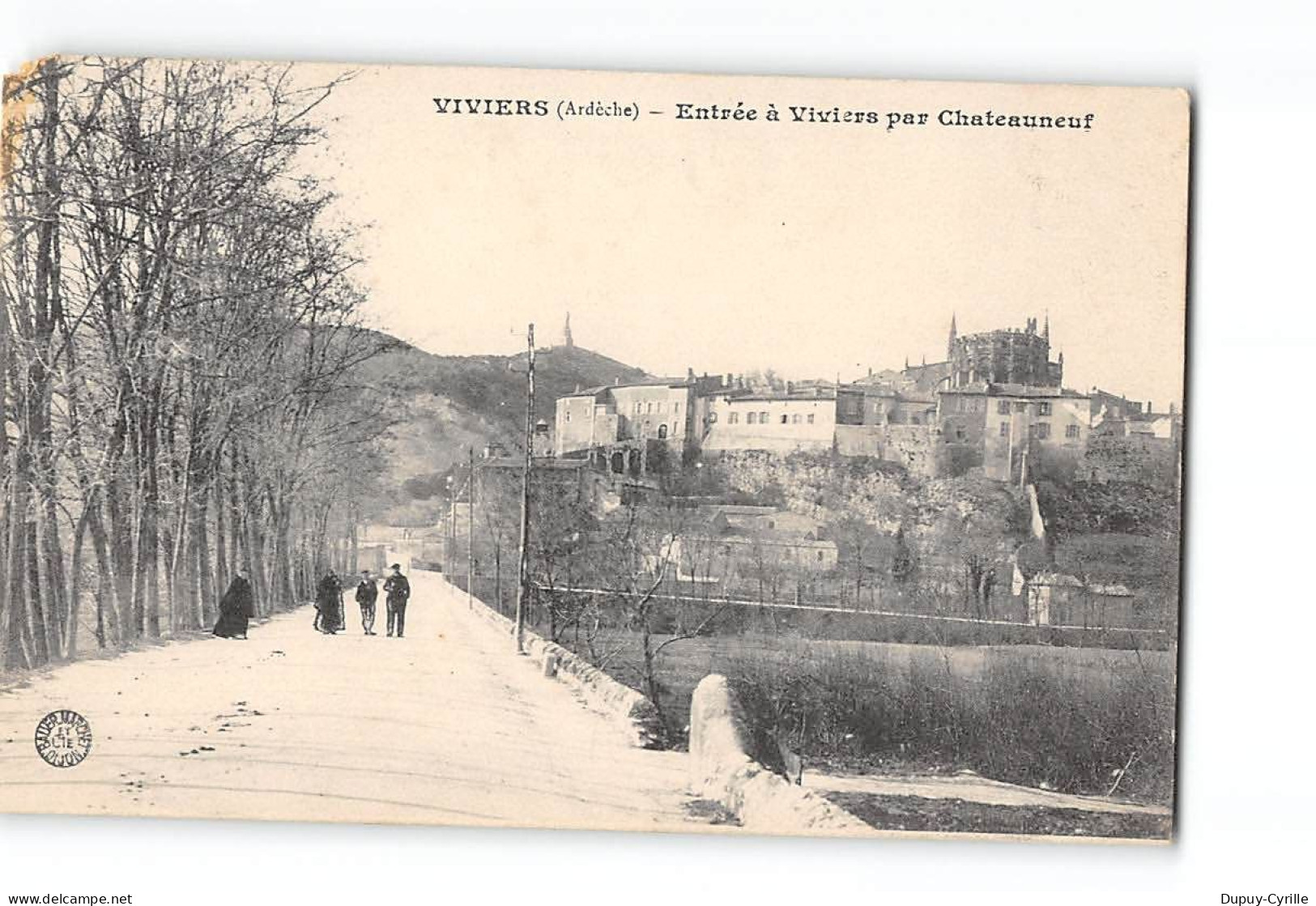 VIVIERS - Entrée à Viviers Par Chateauneuf - Très Bon état - Viviers