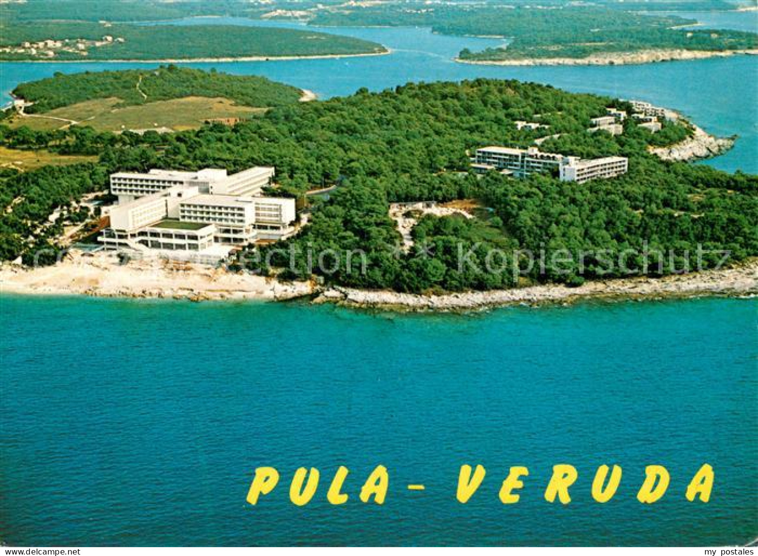 73746317 Veruda Hoteli Brioni I Park Fliegeraufnahme  - Croatie