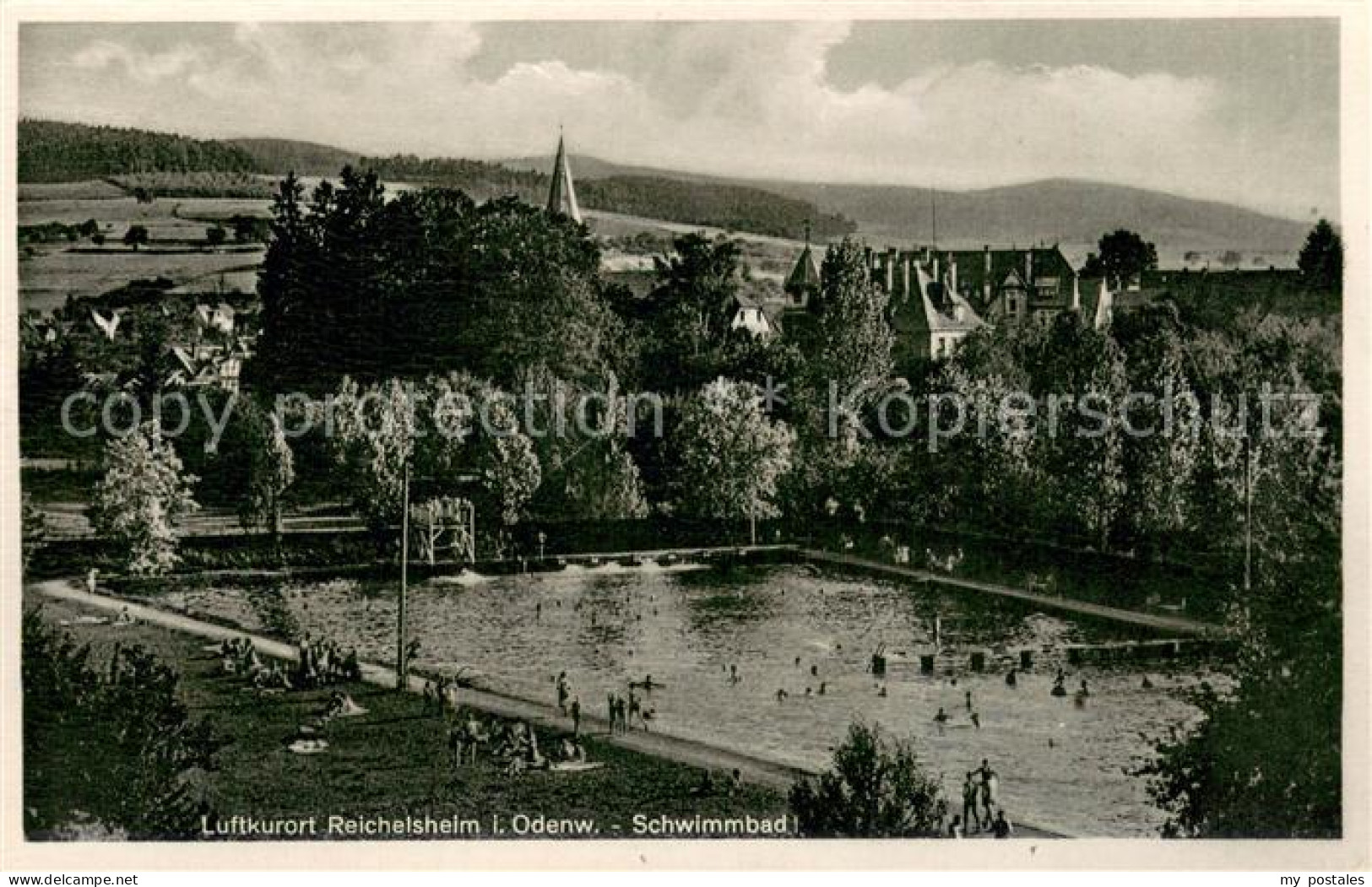 73746280 Reichelsheim Odenwald Schwimmbad Reichelsheim Odenwald - Sonstige & Ohne Zuordnung