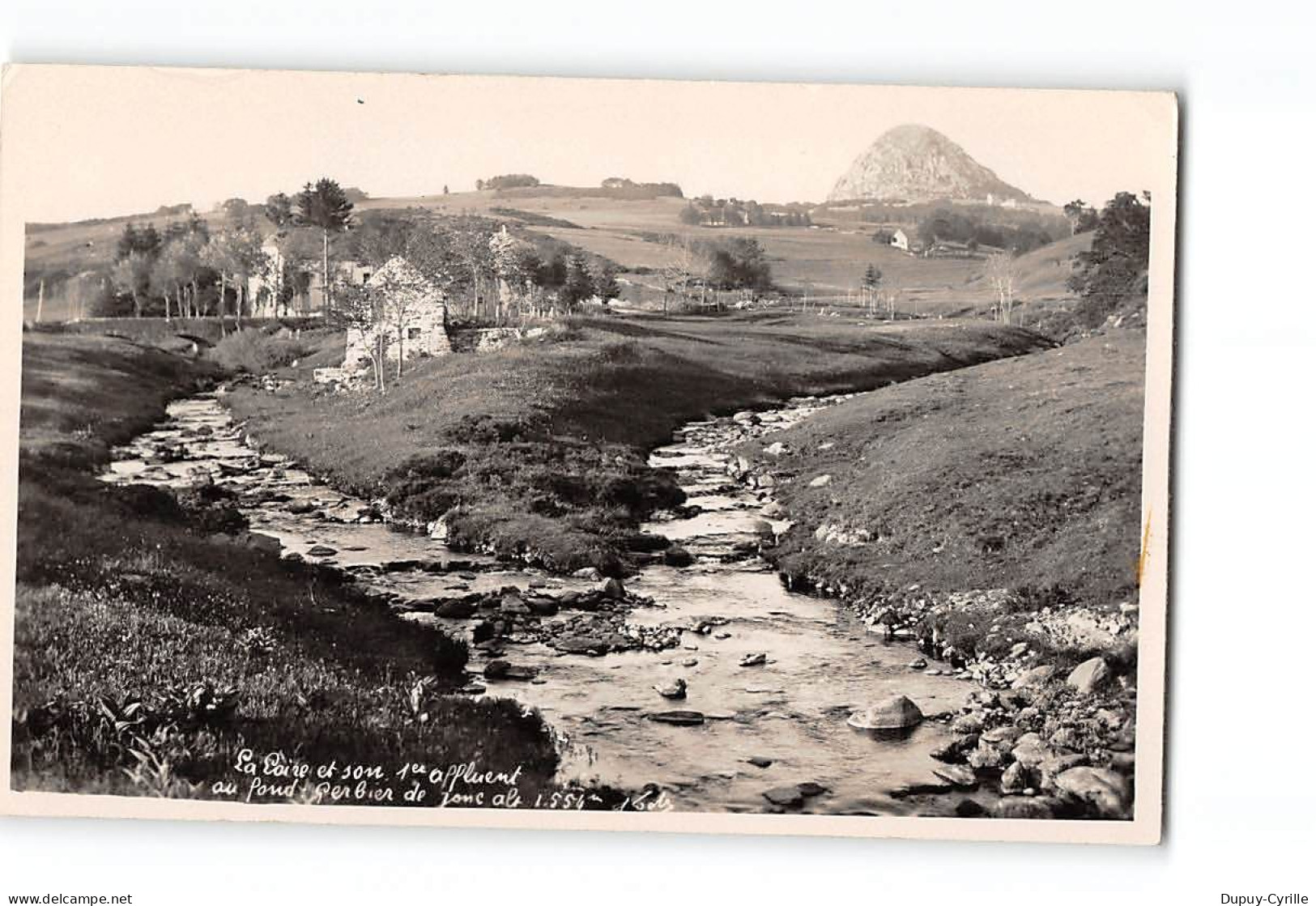 SAINT AGREVE - La Loire Et Son Affluent Au Pont Gerbier De Jonc - Très Bon état - Saint Agrève