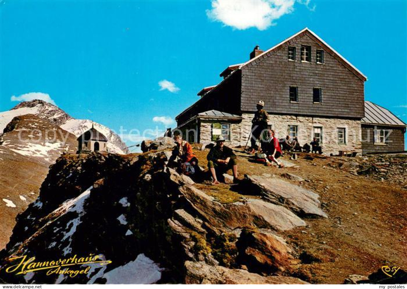 73746159 Hannoverhaus 2722m Ankogelgruppe AT Mit Arnold Mausoleum  - Altri & Non Classificati