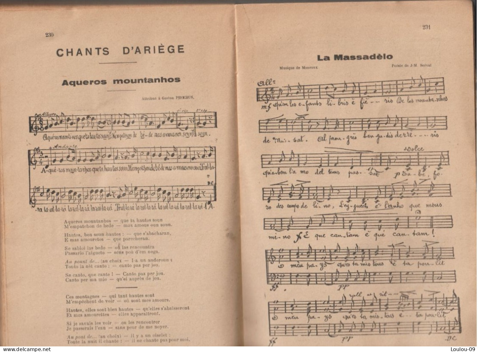 Seix-09-Fleurs Ariégeoises-1920-(238 Pages En Français Et Occitan - 1901-1940