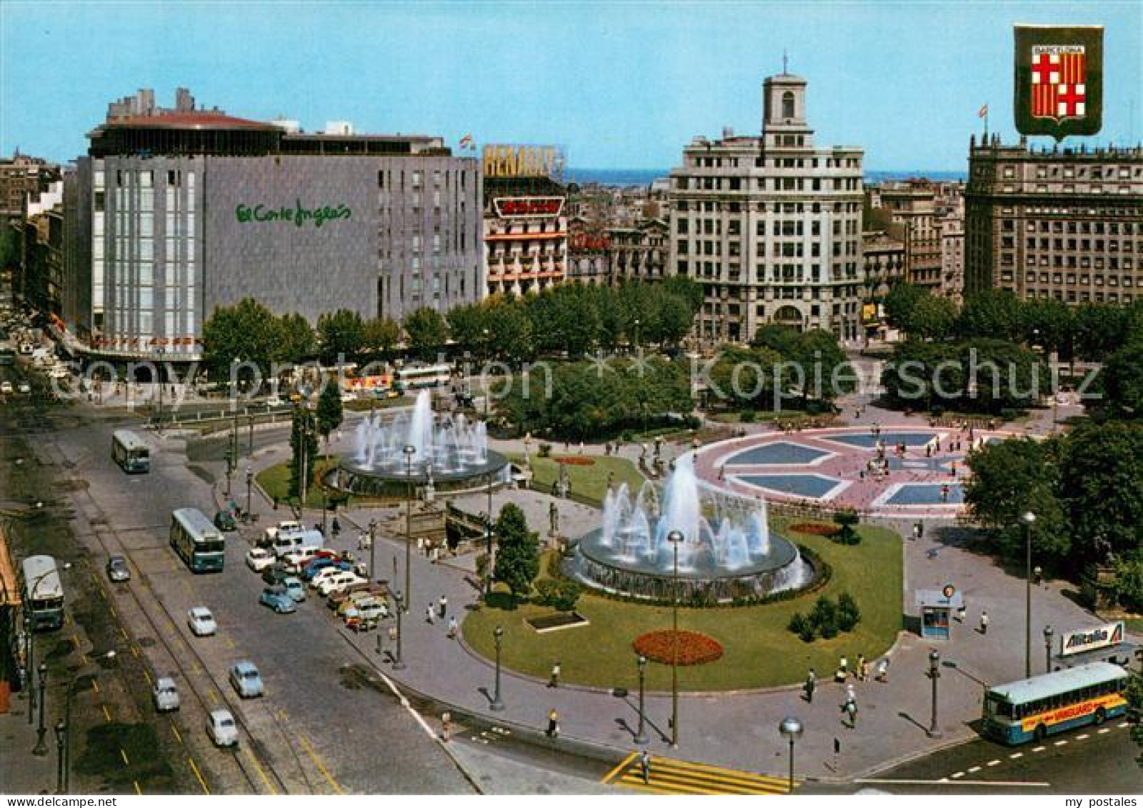 73746146 Barcelona Cataluna Placa De Catalunya Barcelona Cataluna - Sonstige & Ohne Zuordnung