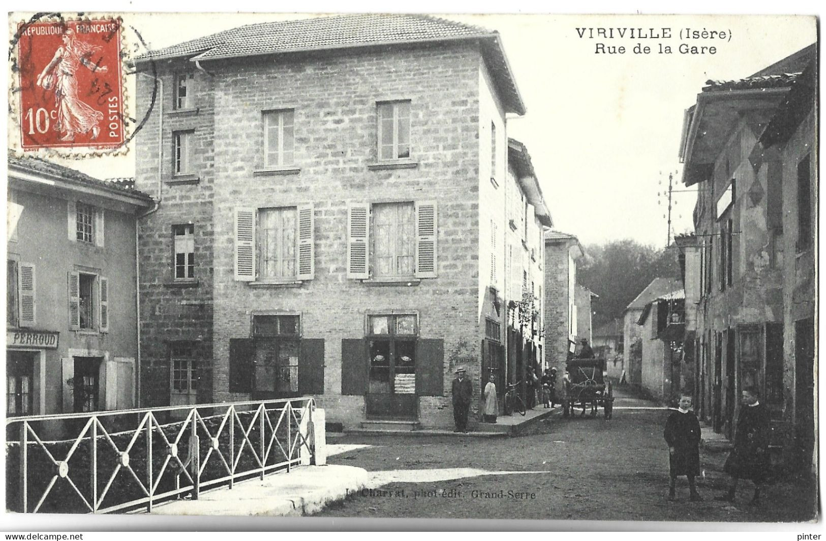 VIRIVILLE - Rue De La Gare - Viriville