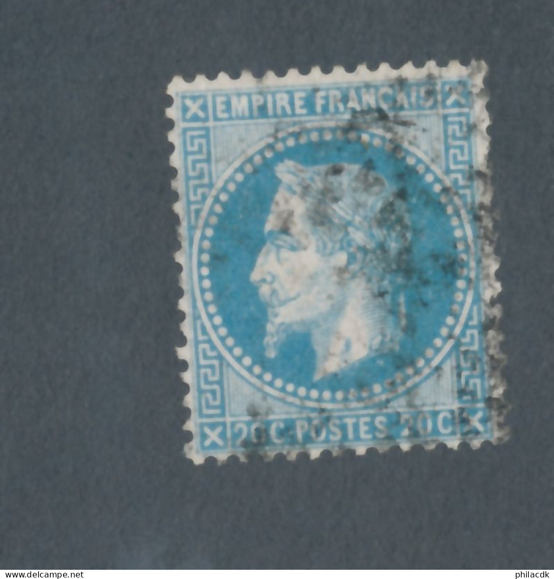 FRANCE - N° 29A OBLITERE AVEC ETOILE DE PARIS - COTE : 10€ - 1867 - 1863-1870 Napoléon III. Laure